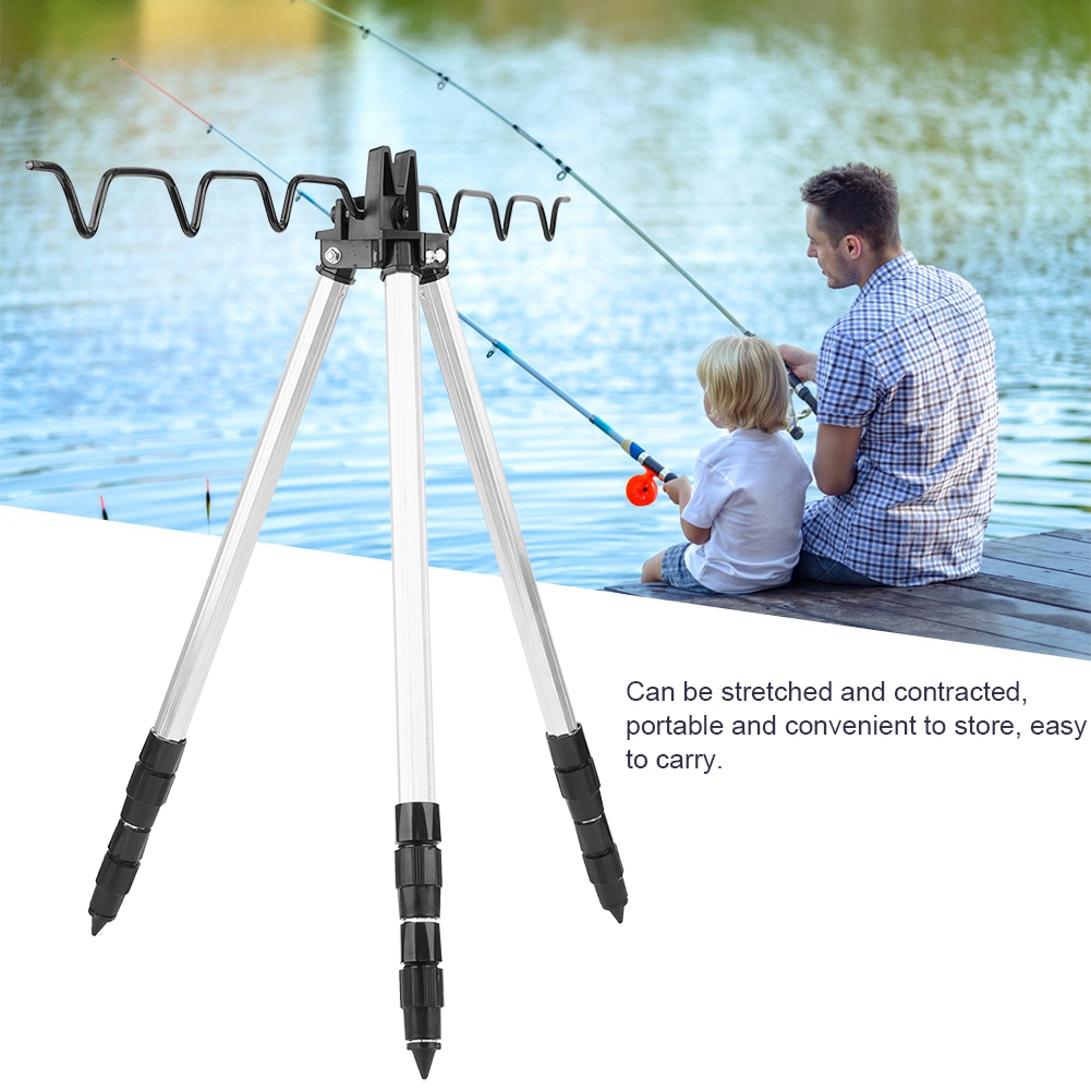 Fishing Rod Casting - Penyangga Tripod Joran Pancing Multifungsi, Penyangga