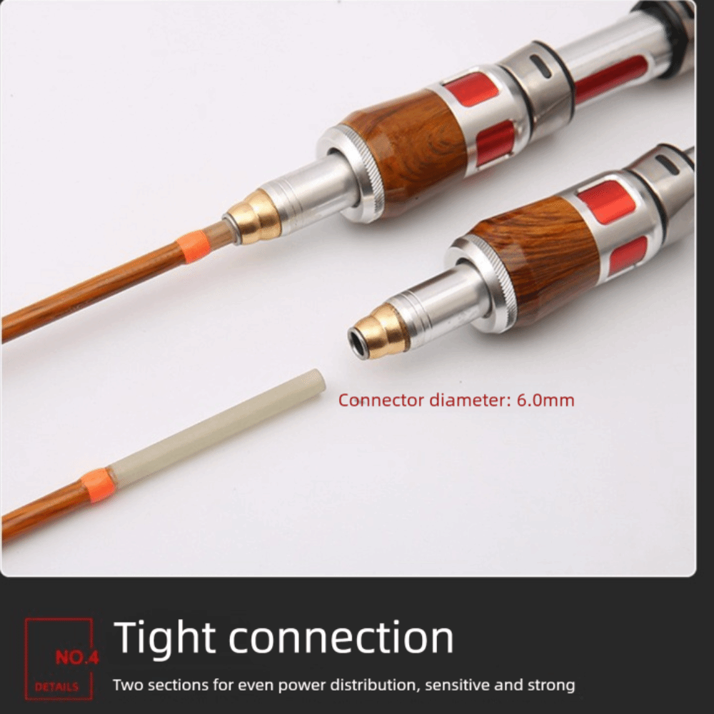 Fishing Rod Carbon Fiber - 4 Bagian Joran Pancing Spinning UL