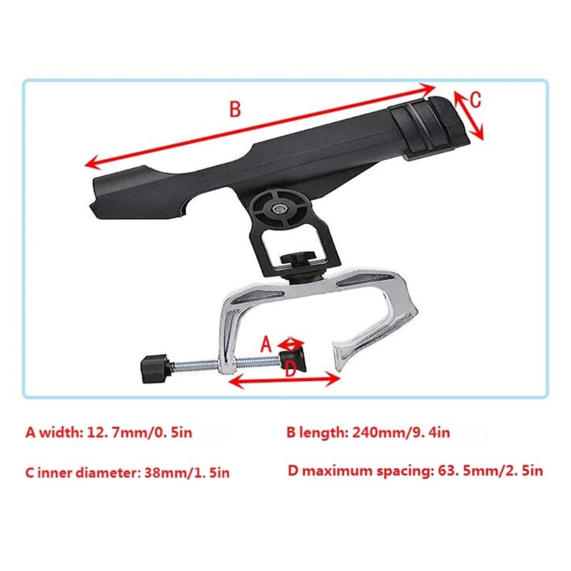 R6FE Rak Pancing Pembuka Klem  - Fishing Rod Rack ulasan dan harga