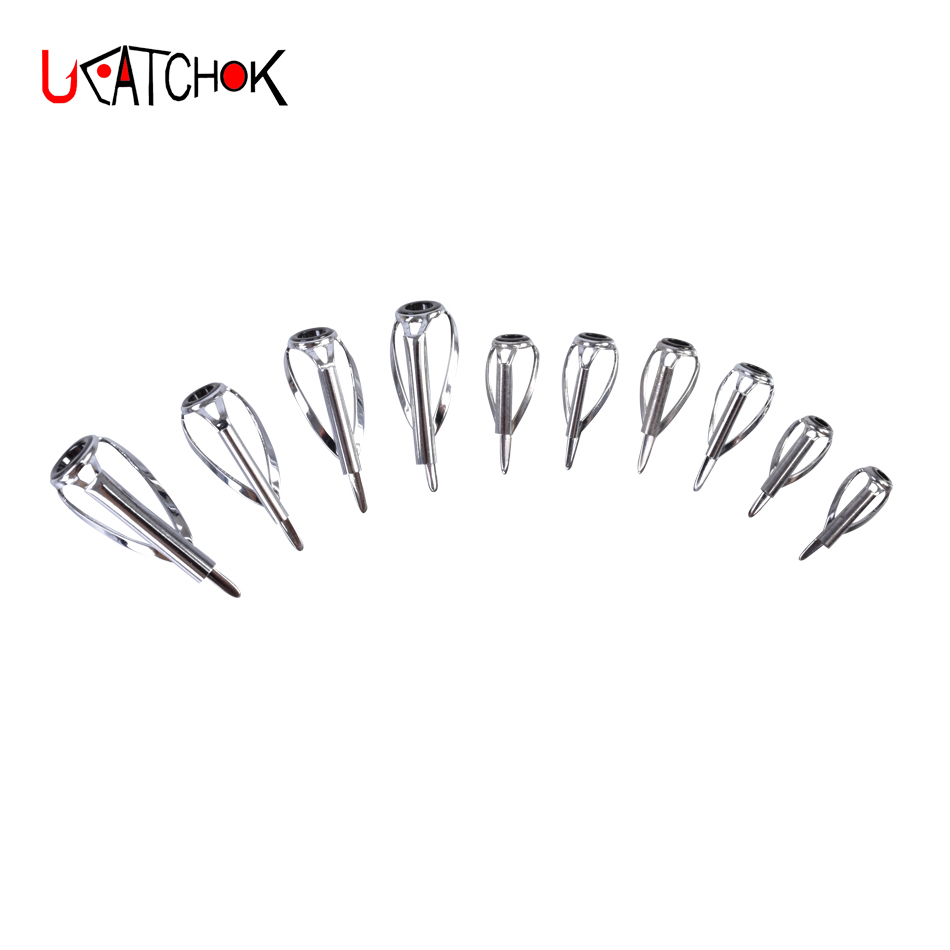 10 Buah/Pack Guide Peningkatan - Fishing Rod Guide Replacement ulasan dan harga