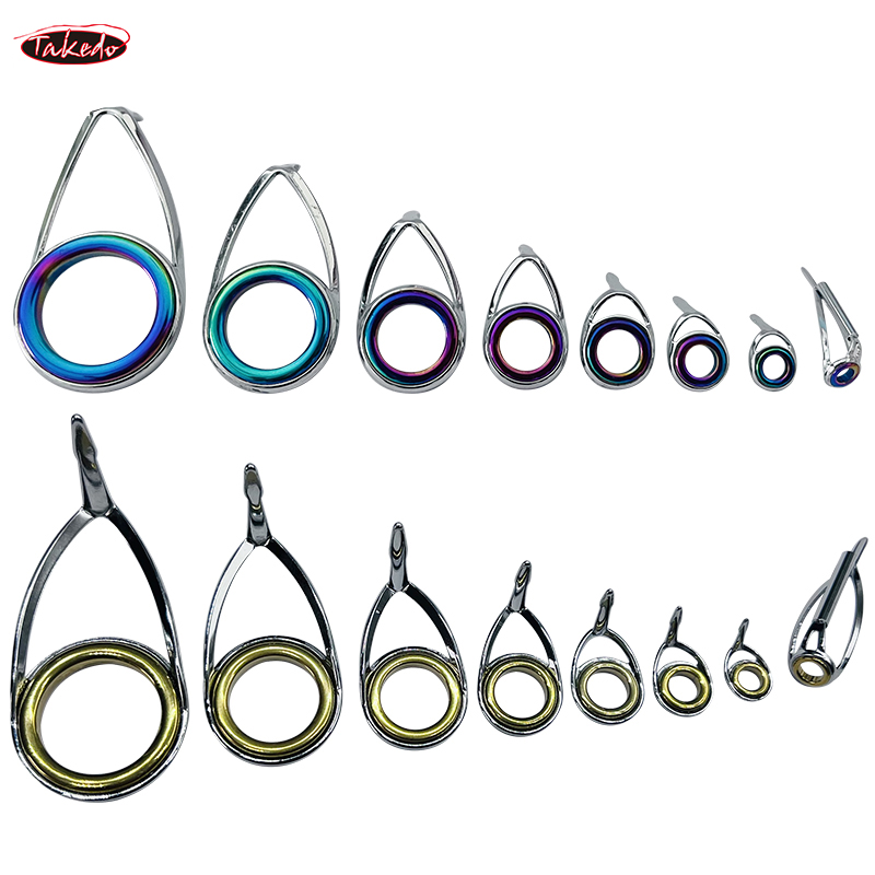 TAKEDO TN75-1 5 Set Pemandu Jo - Fishing Rod Guide Replacement ulasan dan harga